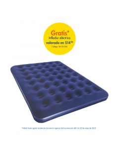 Colchón inflable queen (200 x 150 x 22) cm
