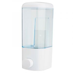 Easy Tang - Dispensador de jabón para cocina, cuarto de baño: botella de  cristal claro, rellenable con jabón líquido, tarro de color con bomba de