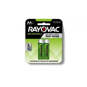 Batería recargable aaa x2 rayovac