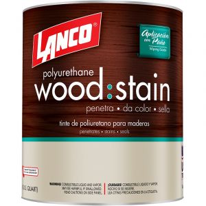 Tinte de poliuretano para madera golden brown 1/4 de galón
